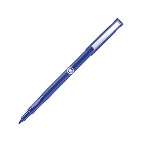 Rotulador Bruneau con capuchón punta 1 mm Azul