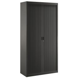Armoire métal à rideaux démontable Classique H 200 x L 100 cm unicolore