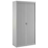 Armoire métal à rideaux démontable Classique H 200 x L 100 cm unicolore