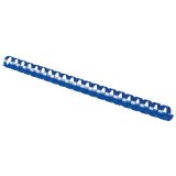 Baguette reliure anneaux plastique PAVO 16 mm couleur - Boîte de 100