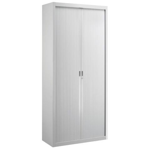 Armoire haute à rideaux démontables 220 x 100 cm