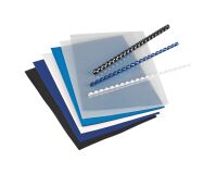 Kit 20 Binderücken Fellowes - farbig sortiert