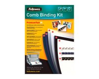 Kit de 20 reliures Fellowes couleurs assorties