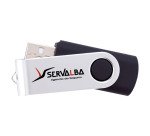 Memória USB 8 Gb metal/abs personalizable 1 color/1 posición