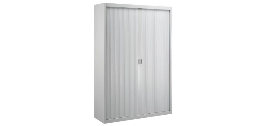 Armoire haute à rideaux démontables Largeurs spécifiques 200 x 140 cm unicolore