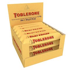 Barre chocolat au lait, nougat, miel et amandes Toblerone - 50 g