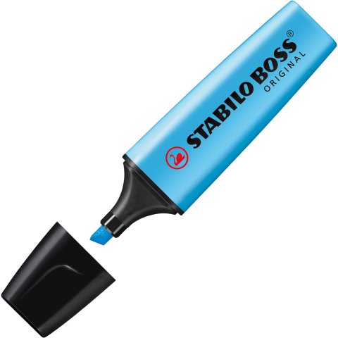 Subrayador Fluorescente Stabilo Boss Original Azul