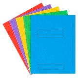 Pack 50 file folders 2 flaps Fast 24 x 32 cm vivid colours