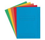 Chemise dossier 2 rabats OXFORD 23 x 31 cm farbenfroh - Paket mit 50 Stück
