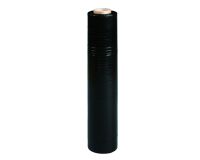 Manual stretch film - with core - 23 µ - cast - 45 cm x 300 m - black