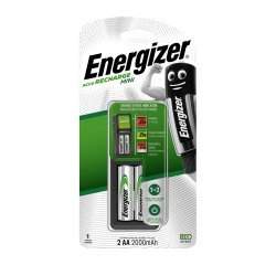 Energizer chargeur de 2 piles accus AAA/HR03