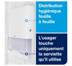 Distributeur Tork pour Essuie-mains pliés en V ou en C, H3 pour papier d'essuyage