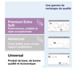 Distributeur Tork pour Essuie-mains pliés en V ou en C, H3 pour papier d'essuyage