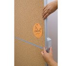 Tableau pliant sur pieds double face liège 120 x 150 cm