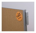 Tableau pliant sur pieds double face liège 120 x 150 cm