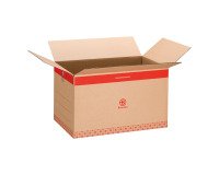 Caja traslado. Canal simple. 28x50x35 cm.