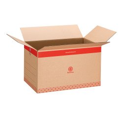 Caja traslado. Canal simple. 28x50x35 cm.