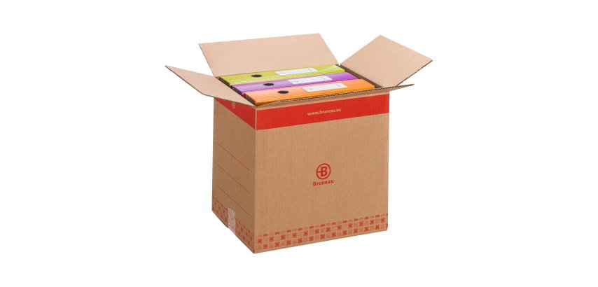 Scatola per trasloco Bruneau a onda singola, 35,5 x 28,5 x 34 cm