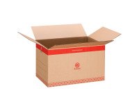 Caja traslado. Canal simple. 33x55x35 cm.