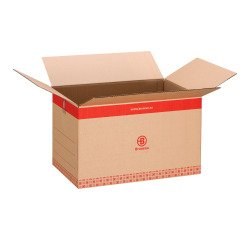 Caja traslado. Canal simple. 33x55x35 cm.