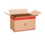 Caja traslado. Canal simple. 33x55x35 cm.