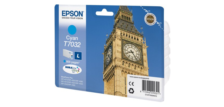 Cartouche Epson T703 L couleurs séparées pour imprimante jet d'encre