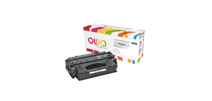 Toner Owa compatible HP 49A-Q5949A noir pour imprimante laser