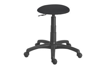 Taburete Bajo Office 3 Negro