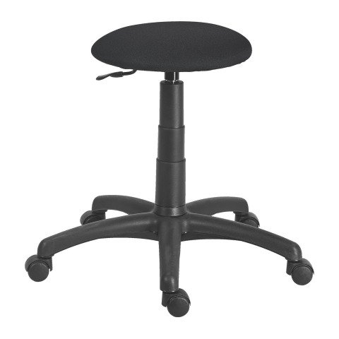 Taburete Bajo Office 3 Negro