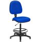 Chaise Office tissu - contact permanent - dossier haut