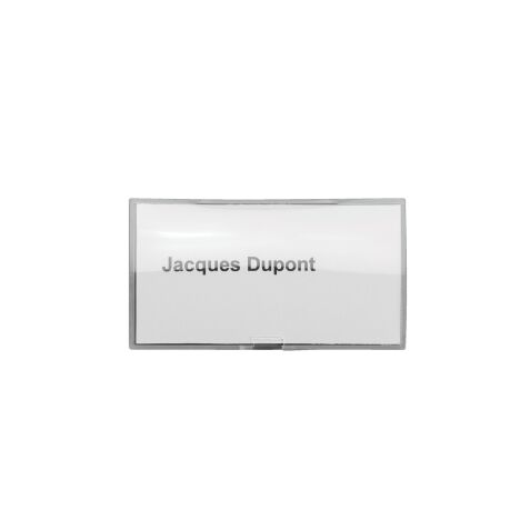 Badge Durable Clickfold met magneet 40 x 75 mm - Doos van 10