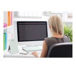 Bloc-notes de bureau personnel en verre Nobo