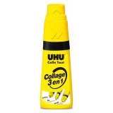 Colle glue flacon Uhu Twist & Glue permanente extra-forte 35 ml