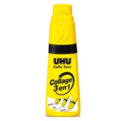 Colle glue flacon Uhu Twist & Glue permanente extra-forte 35 ml