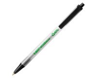 Stylo bille Bic Ecolutions rétractable pointe 1 mm - écriture moyenne 