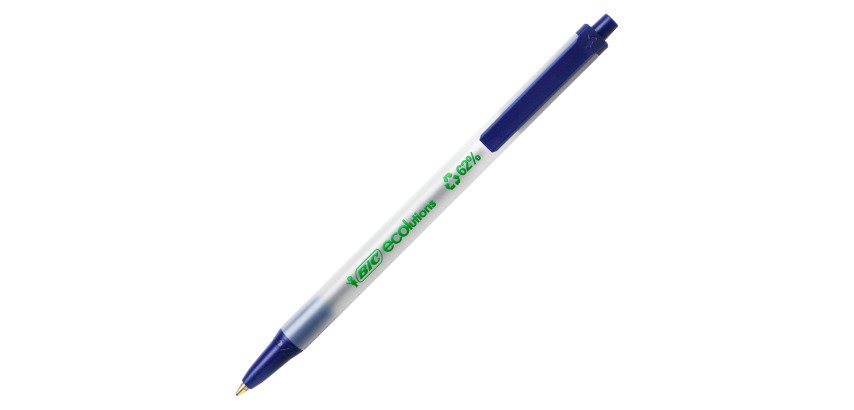 Kugelschreiber Bic Ecolution einschnappbarer Punkt 1 mm - fein 