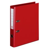 JMB plasticized lever-arch organizing file - back 5 cm - red