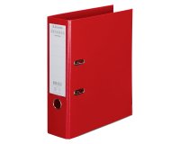 Classeur à levier cartonné Esselte Chromos Plus A4 - Dos 8 cm rouge