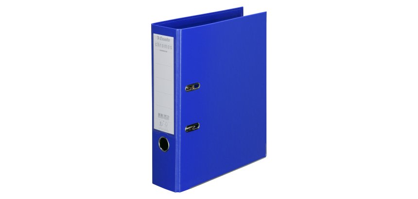 Classeur couleur à levier plastifié Esselte Chromos Plus - dos 8 cm