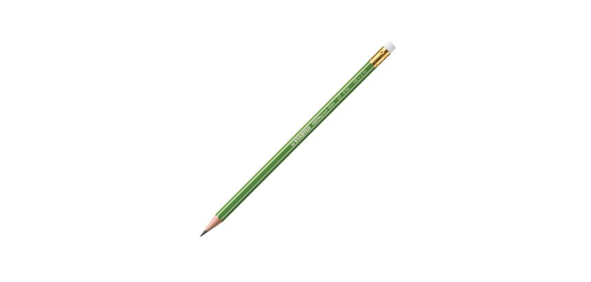 Crayon à papier bout gomme Stabilo Greengraph HB