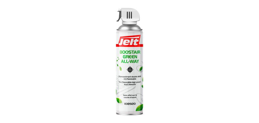 Dépoussiérant Jelt Boostair Green All - Way - 650 ml