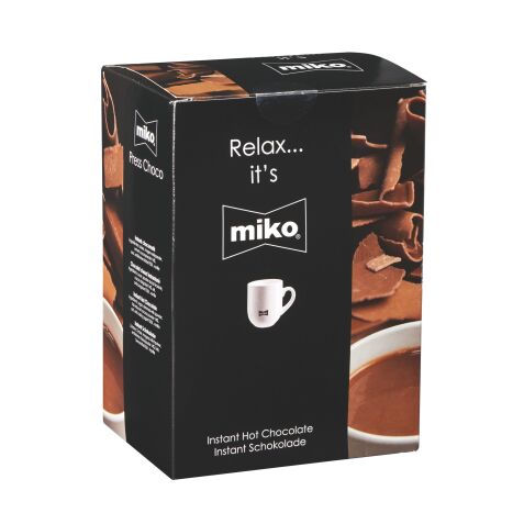 Sachets de chocolat en poudre Miko - Boîte de 20