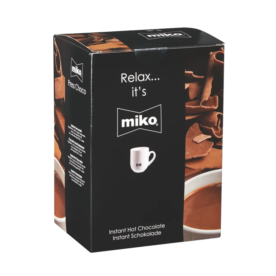Sachets de chocolat en poudre Miko - Boîte de 20 sur