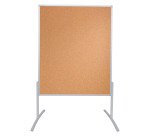 Tableau fixe sur pieds double face liège 120 x 150 cm