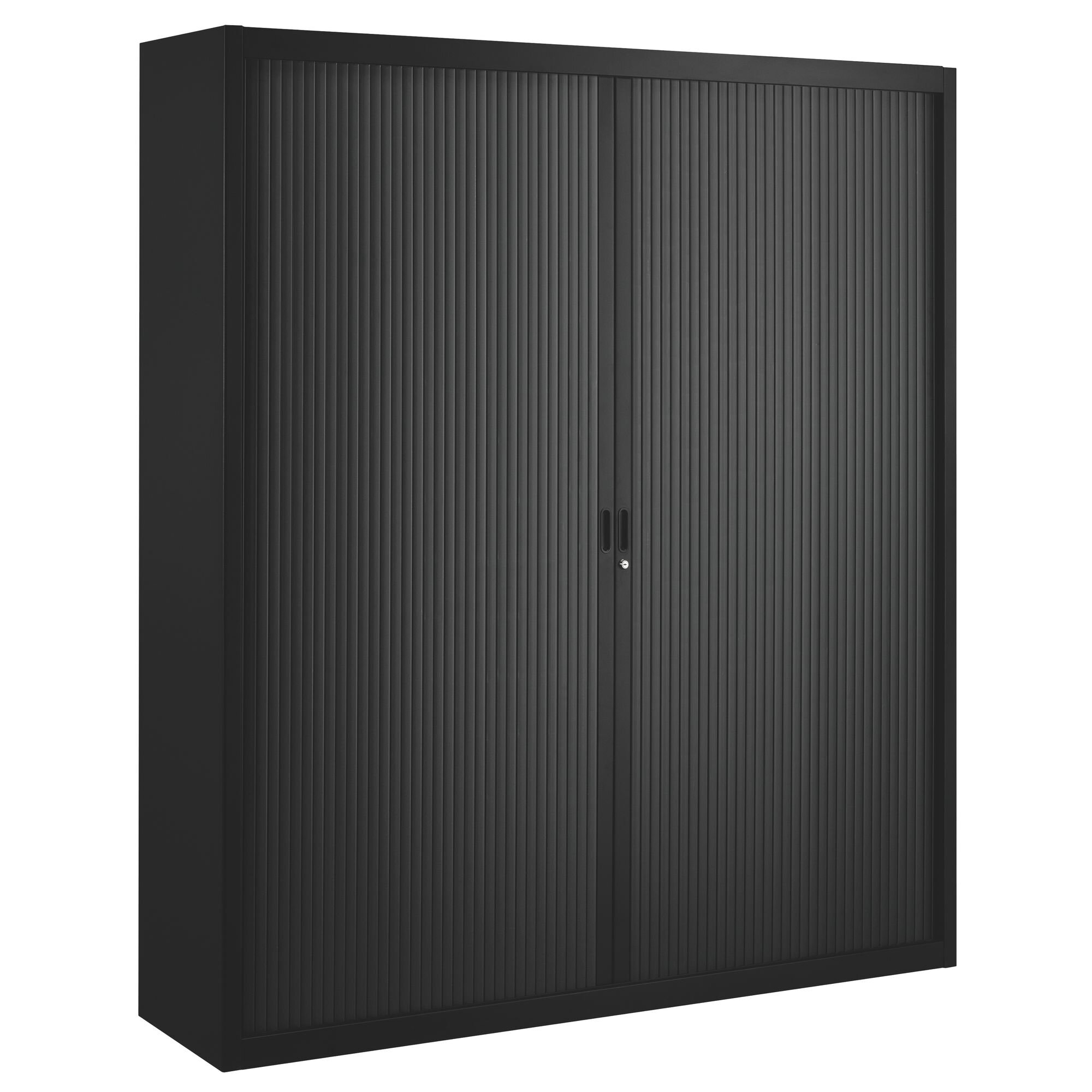 Armario de oficina metálico desmontable Ancho Especial Alt. 200 x An.180 cm Puerta persiana 