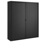 Armoire haute à rideaux démontables Largeurs spécifiques 200 x 180 cm unicolore