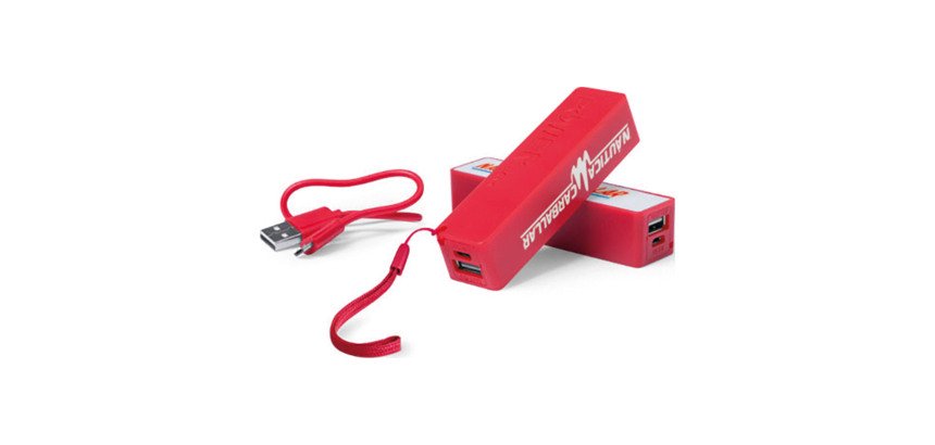 PowerBank batería portátil 2000 mah personalizable 1 color/1 posición