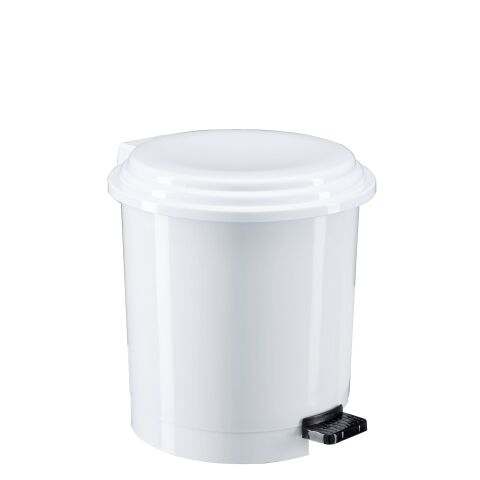 Papelera de plástico con pedal 12L