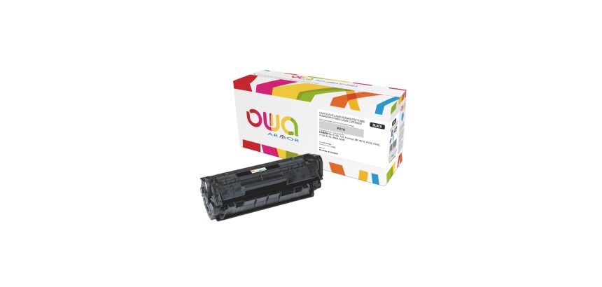 Toner Owa compatible Canon FX10 noir pour imprimante laser