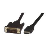 Câble HDMI A mâle / DVI-D mâle - 3 mètres